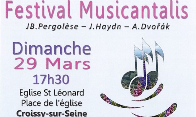 Concert par MUSICANTALIS – dimanche 29 mars